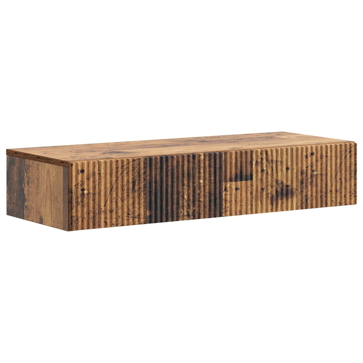 Vegghengt Sidebord Gammelt tre 87,5 x 34,5 x 17 cm