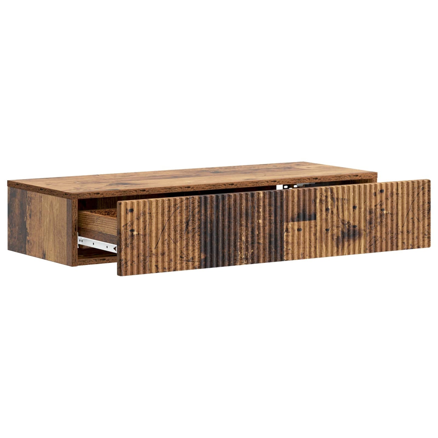 Vegghengt Sidebord Gammelt tre 87,5 x 34,5 x 17 cm
