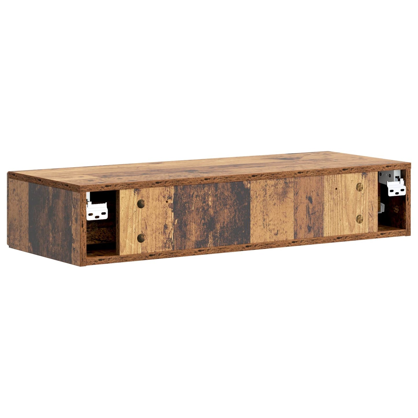Vegghengt Sidebord Gammelt tre 87,5 x 34,5 x 17 cm
