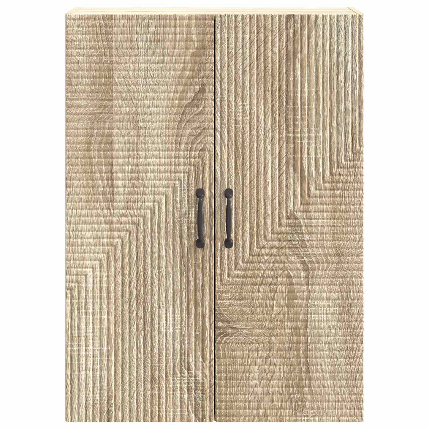Vegghengt skap Sonoma eik 66 x 34,5 x 90 cm Konstruert tre