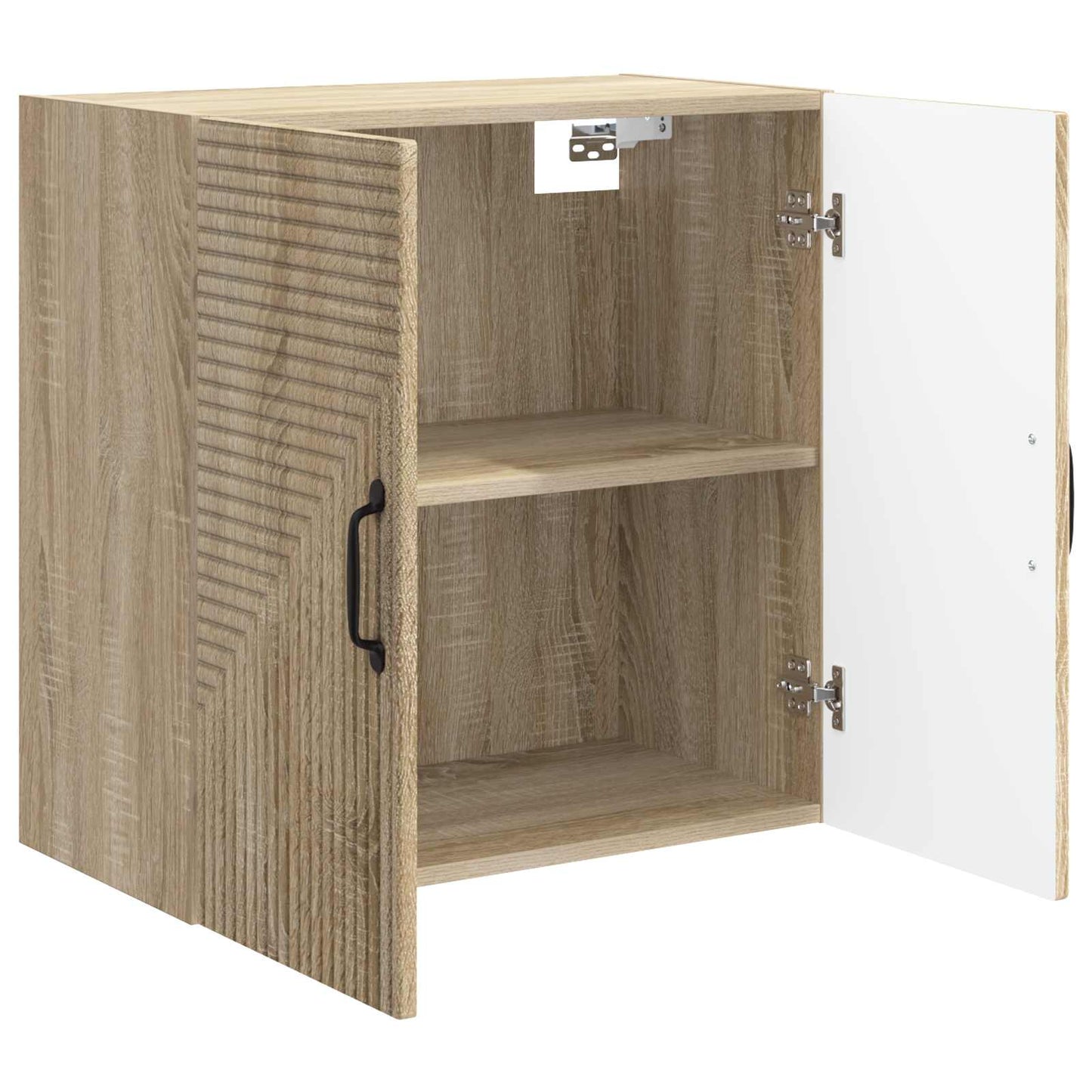 Vegghengt skap Sonoma eik 59 x 31 x 60 cm Konstruert tre