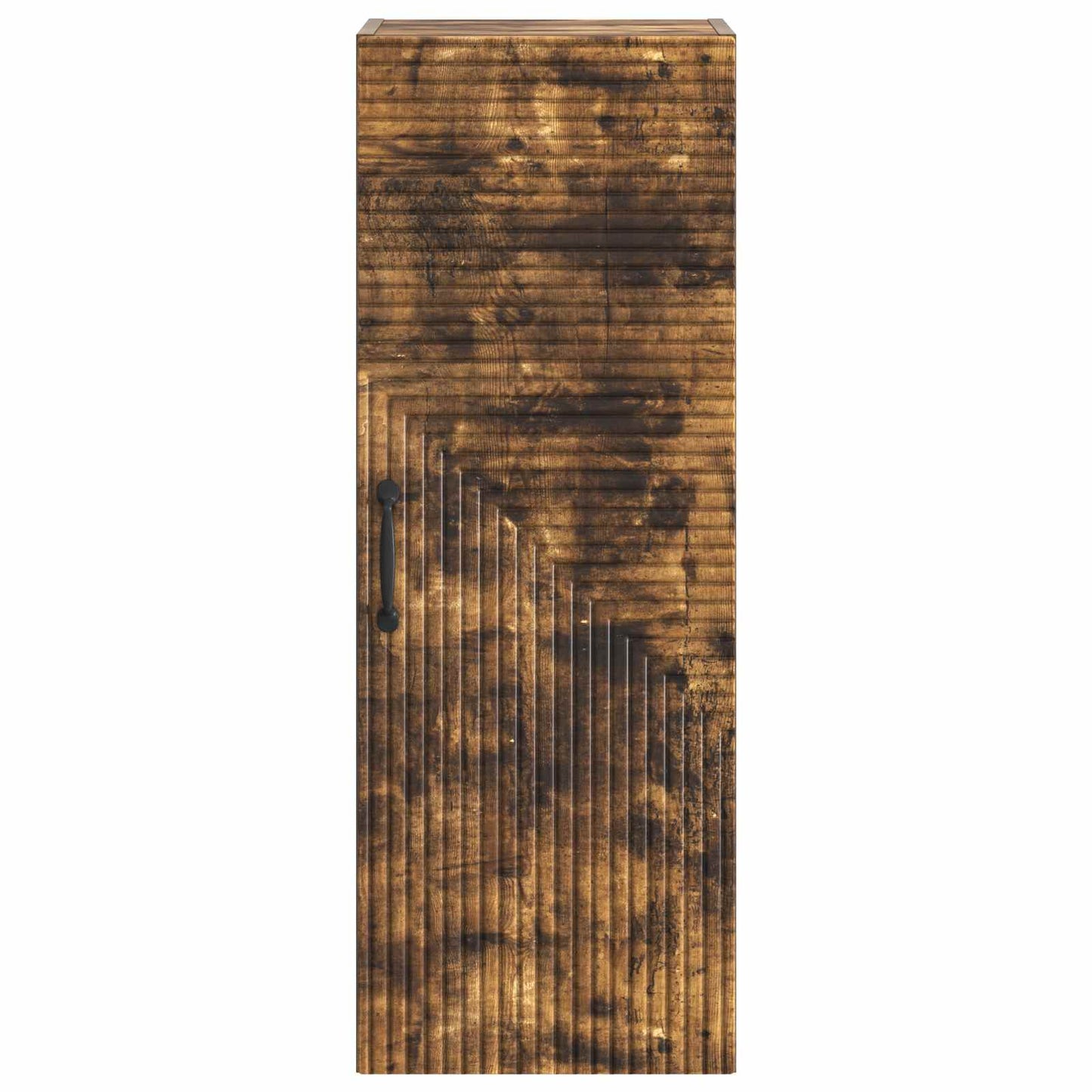 Vegghengt skap Røkt Eik 33 x 34,5 x 90 cm Konstruert tre