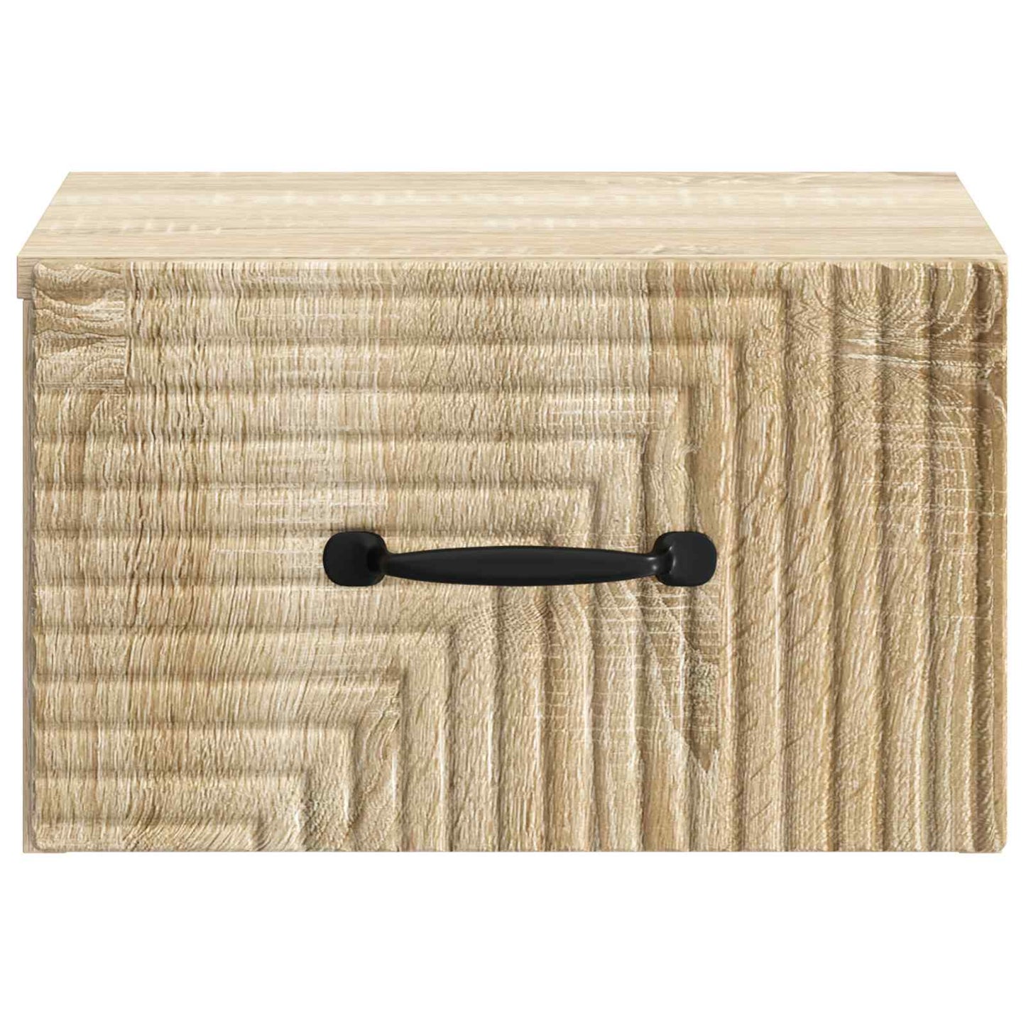 Vegghengt Nattbord Sonoma eik 34,5 x 33 x 20 cm Konstruert tre
