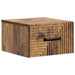 Vegghengt Nattbord Gammelt tre 34,5 x 33 x 20 cm Konstruert tre