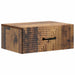 Vegghengt Nattbord Gammelt tre 49 x 34,5 x 20 cm Konstruert tre