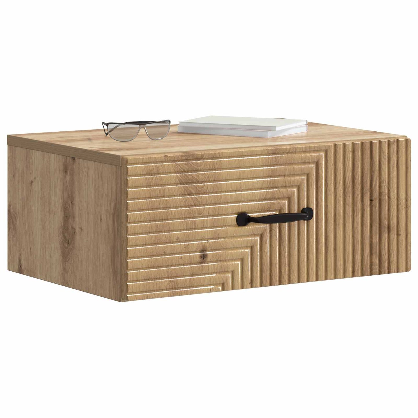 Vegghengt Nattbord 2 stk. Artisan eik 49 x 34,5 x 20 cm