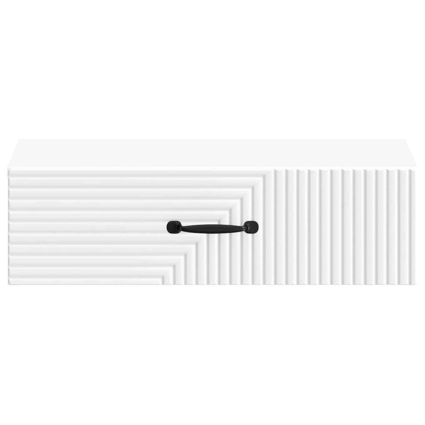 Vegghengt Sidebord Hvit 59 x 34,5 x 17 cm Konstruert tre