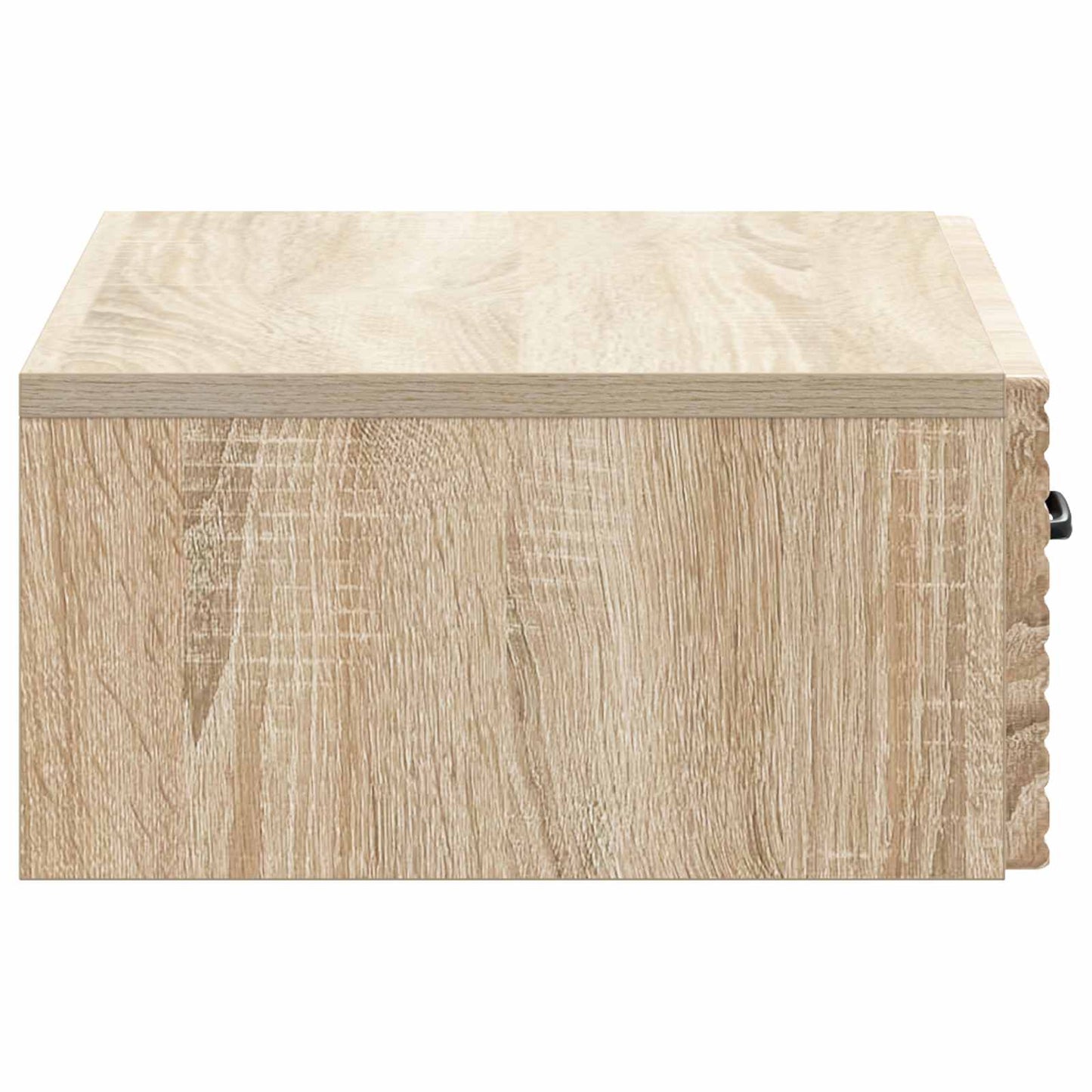 Vegghengt Sidebord Sonoma eik 59 x 34,5 x 17 cm Konstruert tre