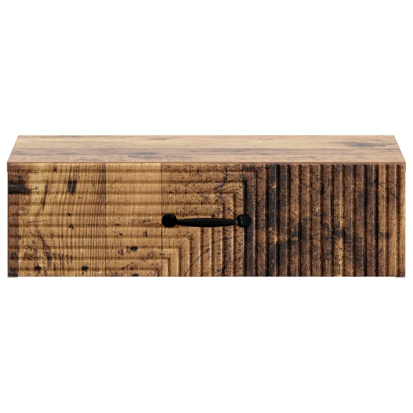Vegghengt Sidebord Gammelt tre 59 x 34,5 x 17 cm Konstruert tre