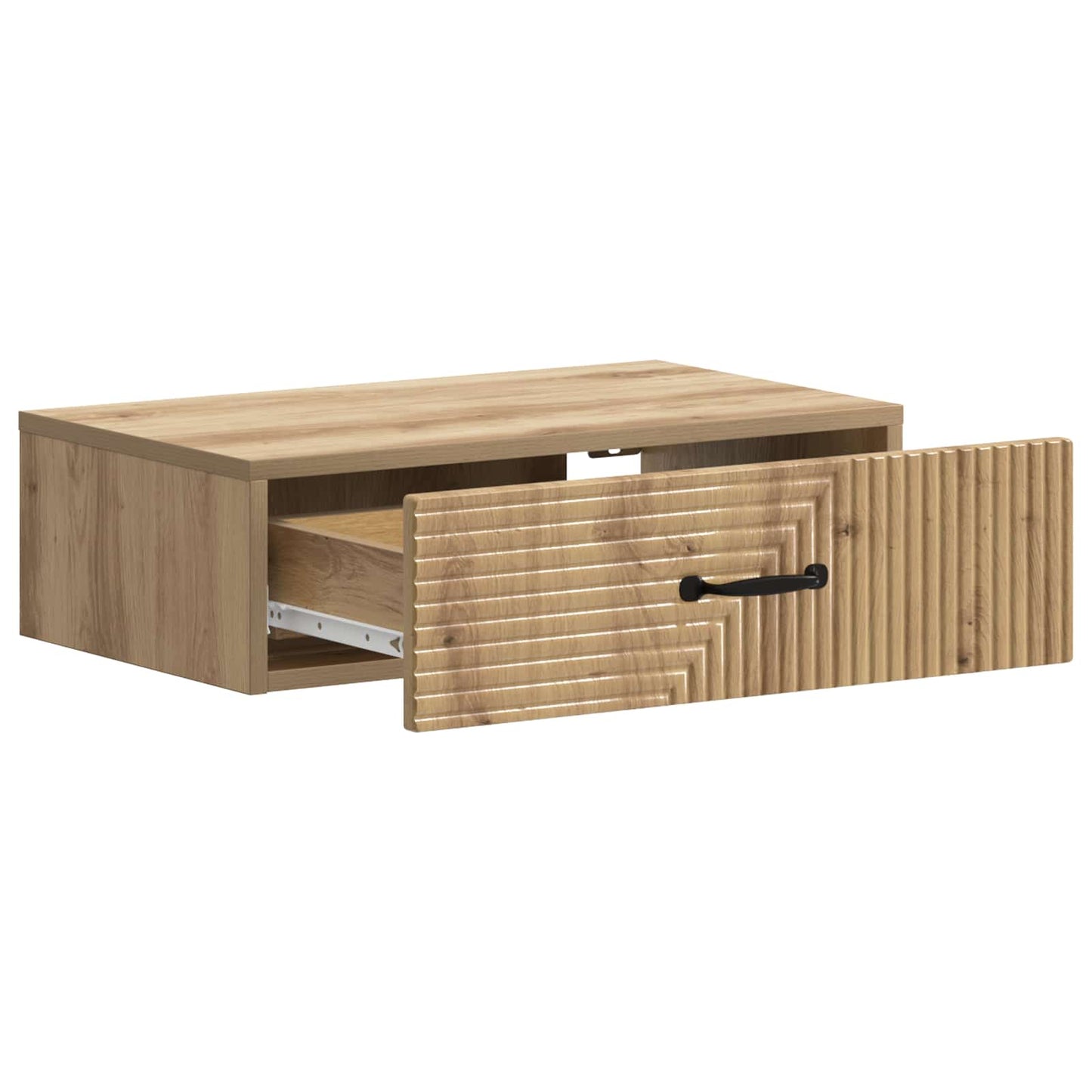 Vegghengt Sidebord 59 x 34,5 x 17 cm Konstruert tre Artisan eik