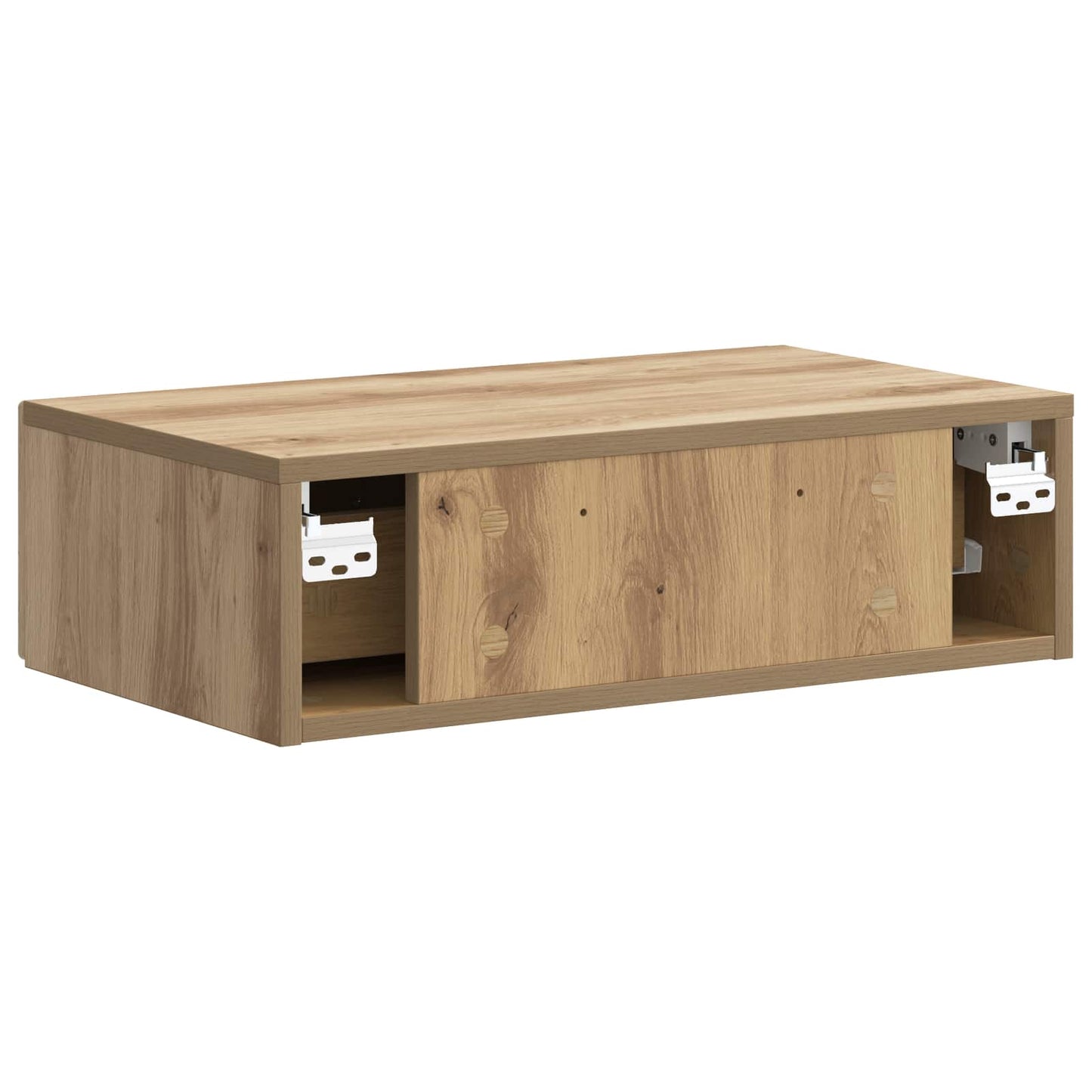 Vegghengt Sidebord 59 x 34,5 x 17 cm Konstruert tre Artisan eik