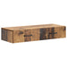 Vegghengt Sidebord Gammelt tre 87,5 x 34,5 x 17 cm