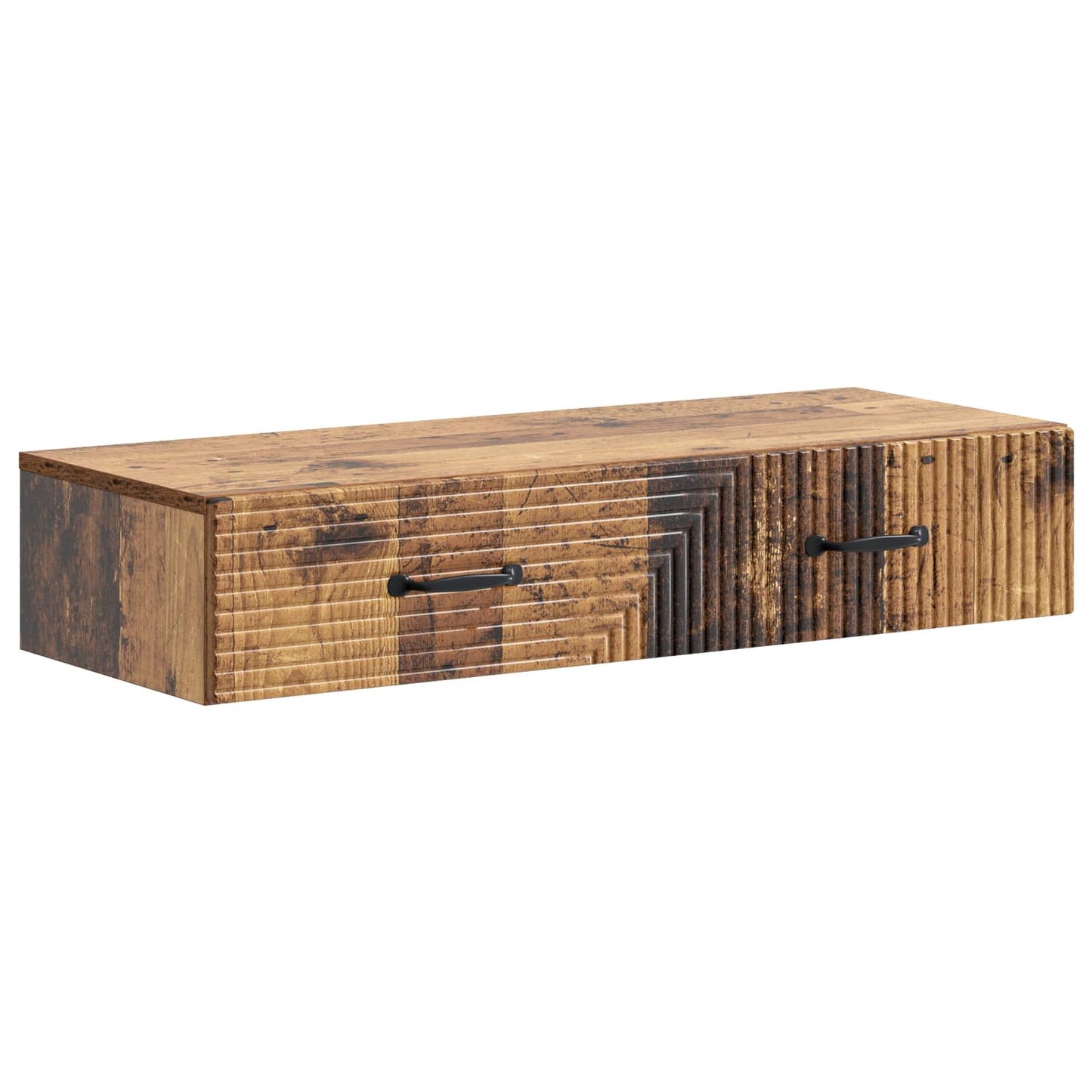 Vegghengt Sidebord Gammelt tre 87,5 x 34,5 x 17 cm