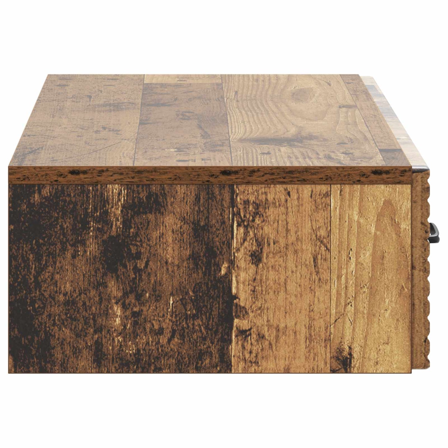 Vegghengt Sidebord Gammelt tre 87,5 x 34,5 x 17 cm
