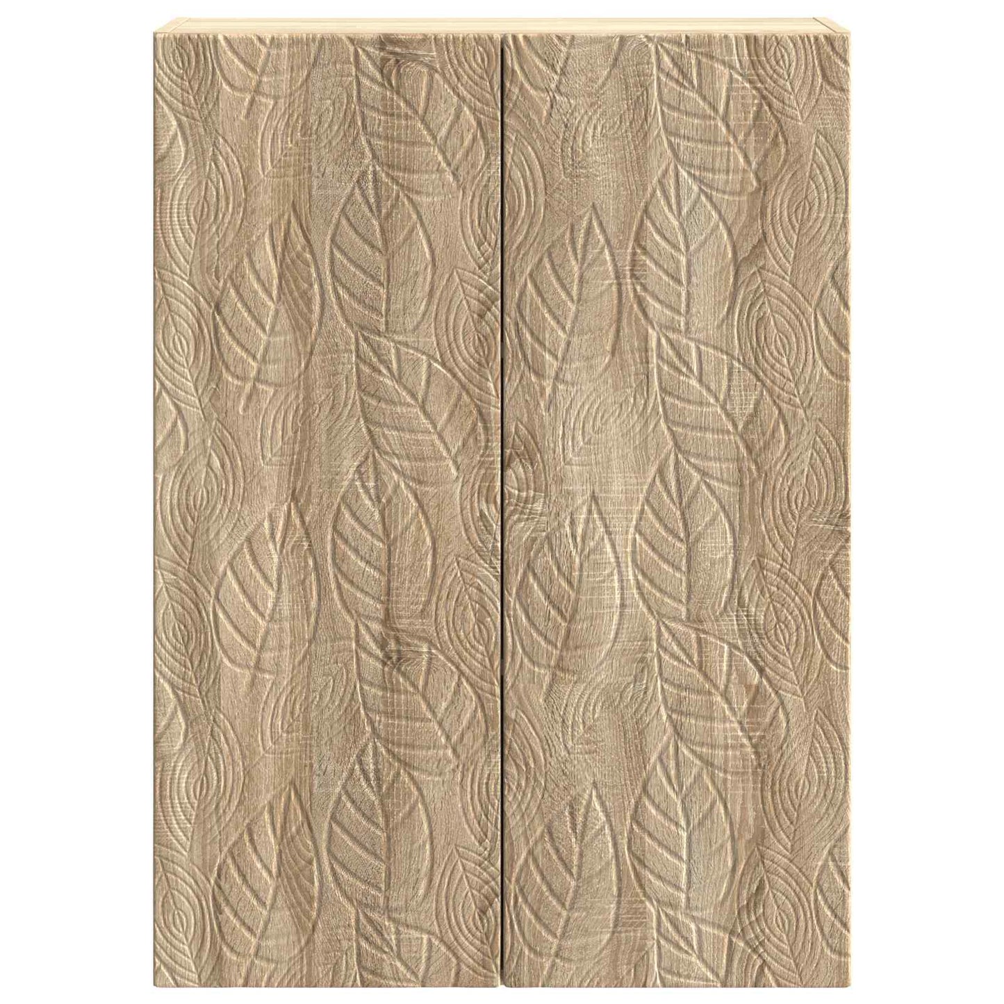 Vegghengt skap Sonoma eik 66 x 34,5 x 90 cm Konstruert tre
