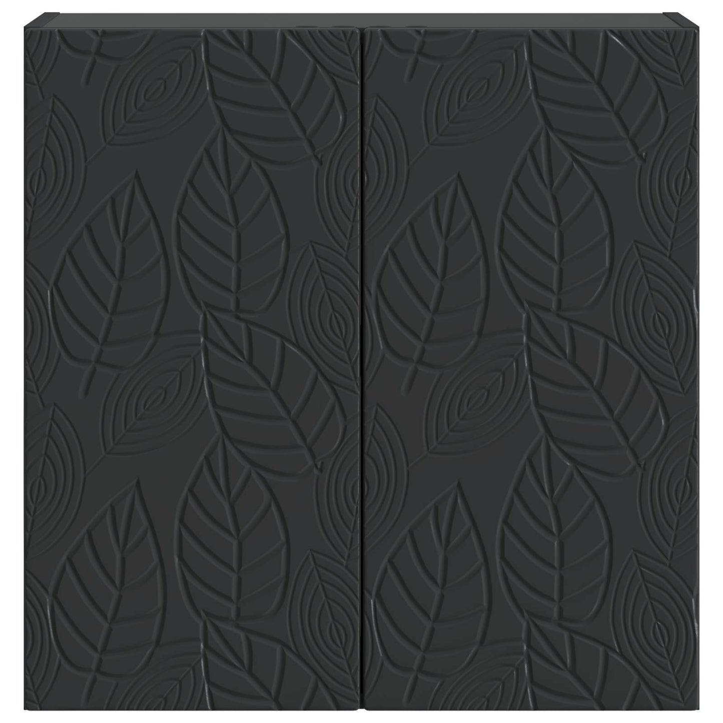 Vegghengt skap Svart 59 x 31 x 60 cm Konstruert tre