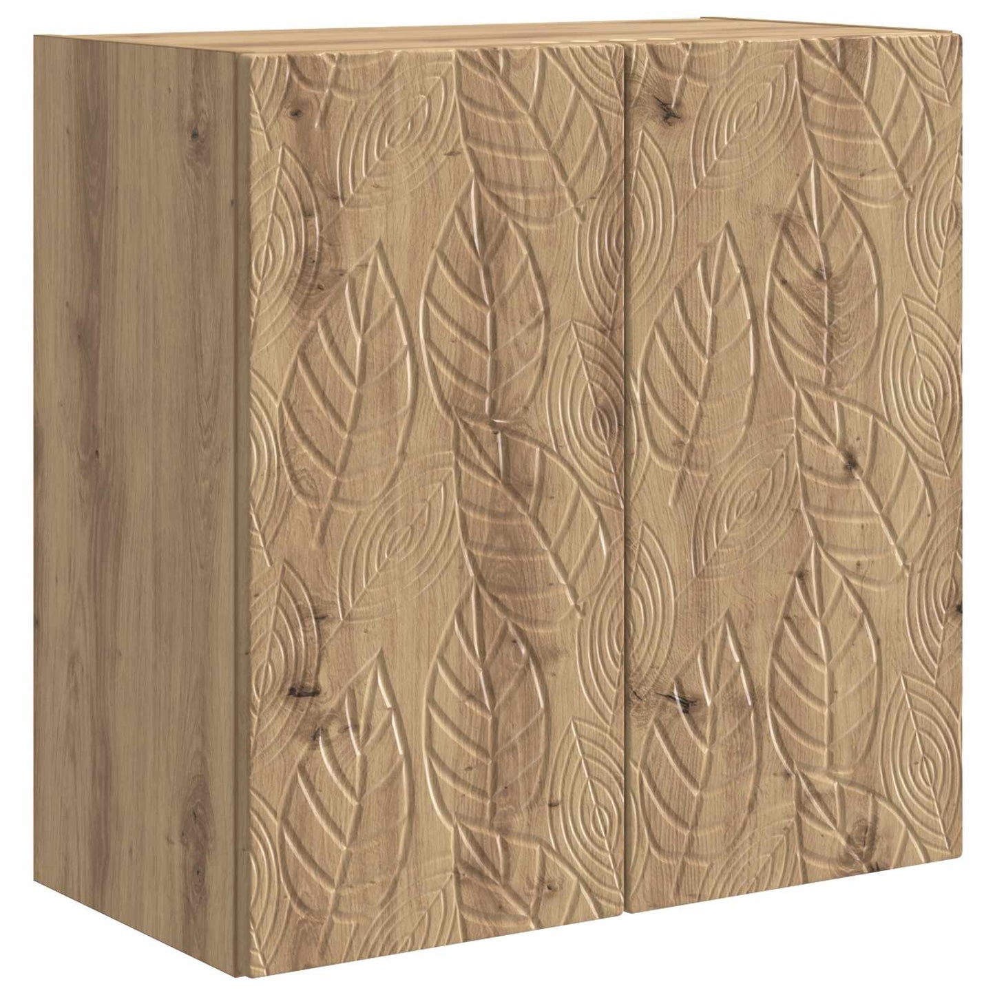 Vegghengt skap 59 x 31 x 60 cm Konstruert tre Artisan eik