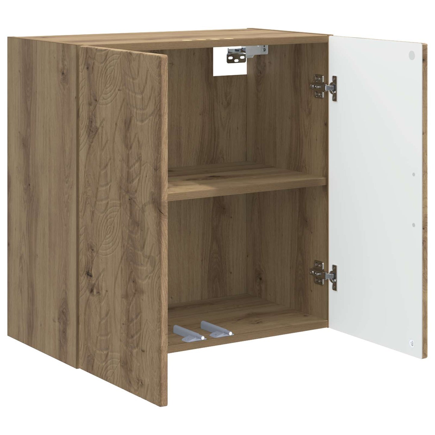 Vegghengt skap 59 x 31 x 60 cm Konstruert tre Artisan eik