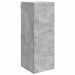 Vegghengt skap Betonggrå 33 x 34,5 x 90 cm Konstruert tre