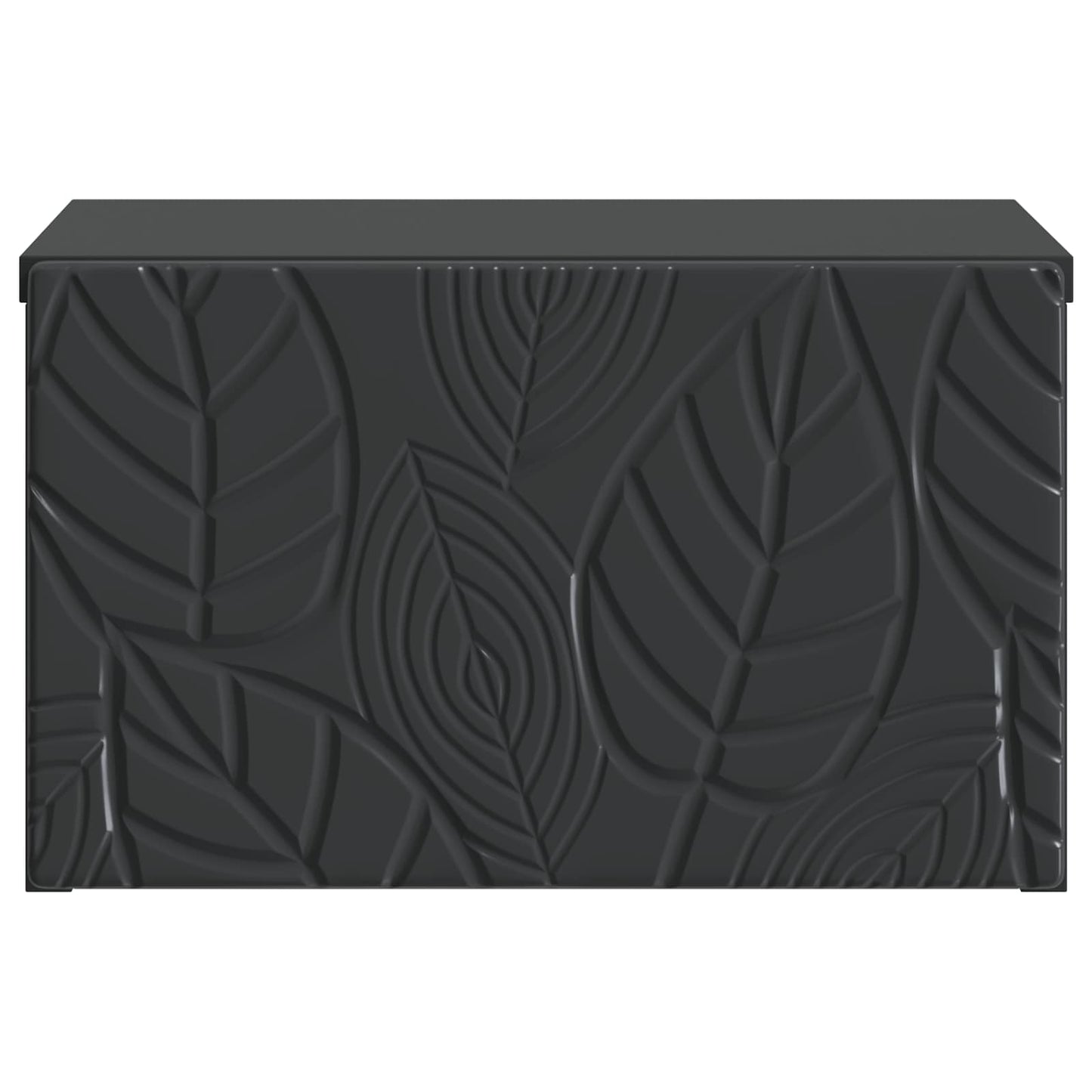 Vegghengt Sidebord Svart 34,5 x 33 x 20 cm Konstruert tre