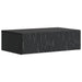 Vegghengt Sidebord Svart 59 x 34,5 x 17 cm Konstruert tre