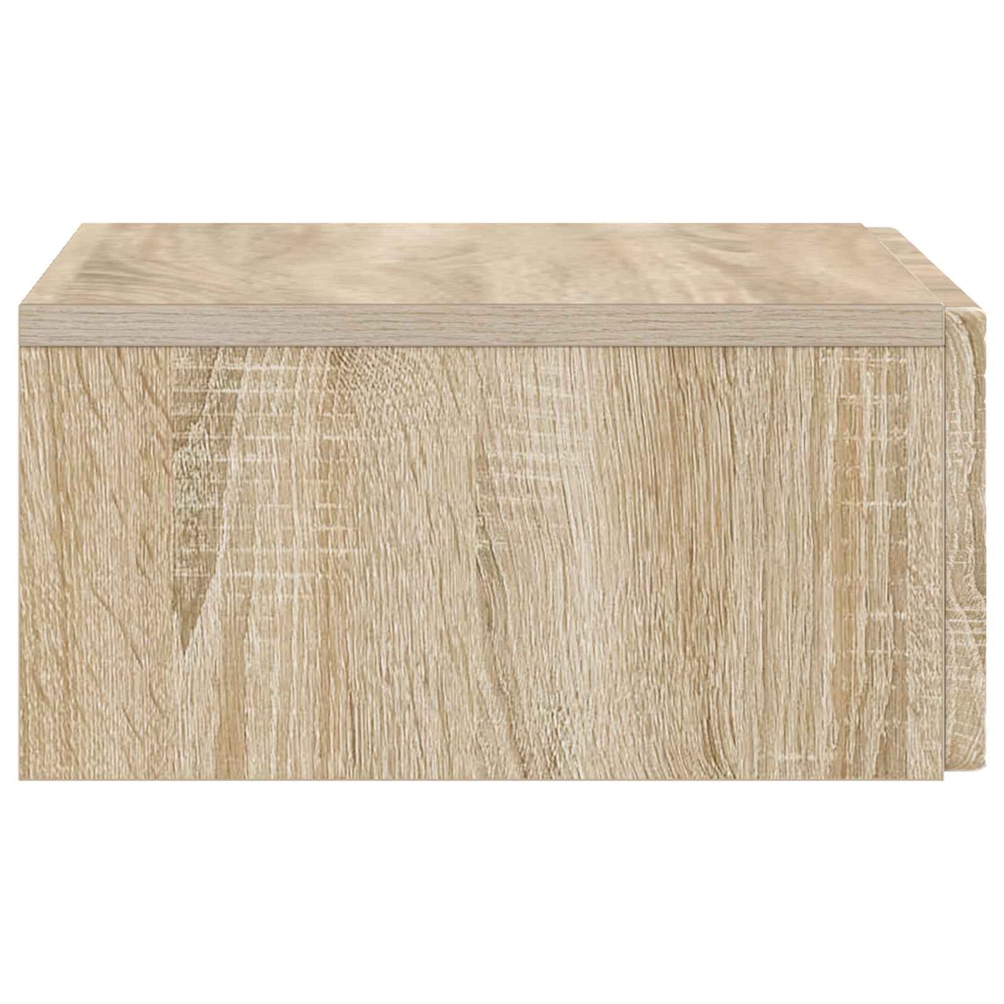 Vegghengt Sidebord Sonoma eik 59 x 34,5 x 17 cm Konstruert tre