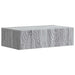 Vegghengt Sidebord Grå Sonoma 59 x 34,5 x 17 cm Konstruert tre