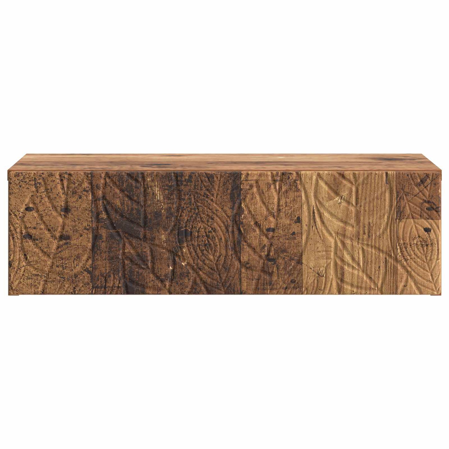 Vegghengt Sidebord Gammelt tre 59 x 34,5 x 17 cm Konstruert tre