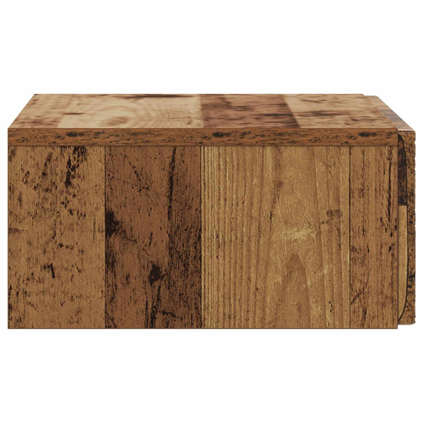 Vegghengt Sidebord Gammelt tre 59 x 34,5 x 17 cm Konstruert tre