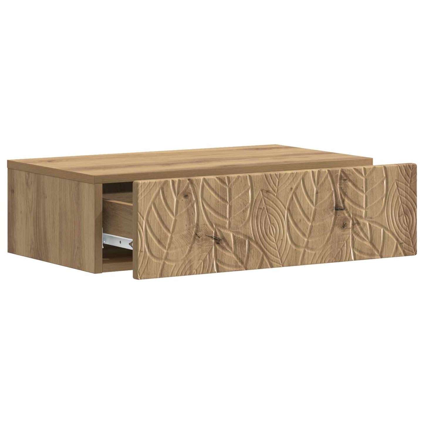 Vegghengt Sidebord 59 x 34,5 x 17 cm Konstruert tre Artisan eik