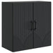 Vegghengt skap Svart 59 x 31 x 60 cm Konstruert tre