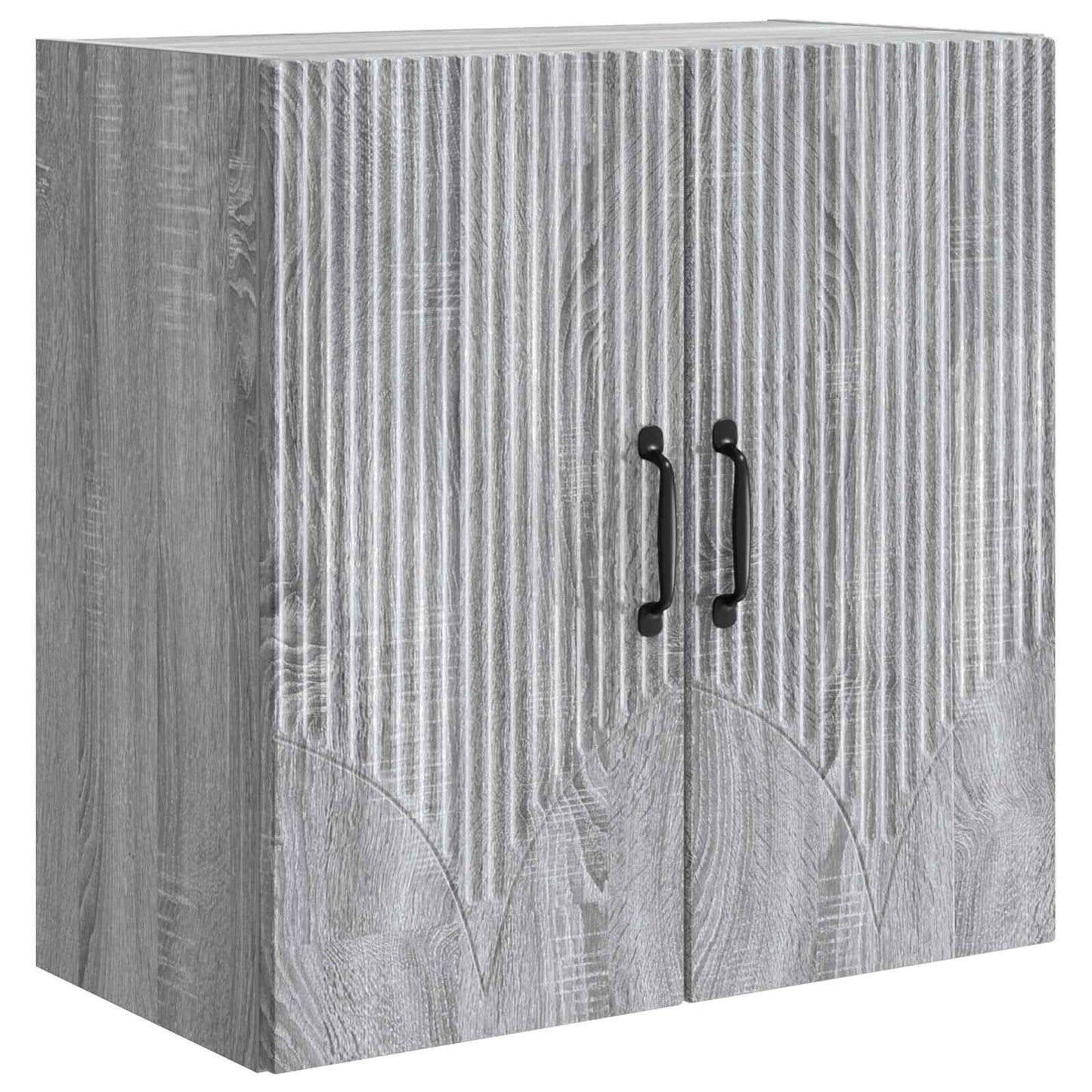 Vegghengt skap Grå Sonoma 59 x 31 x 60 cm Konstruert tre