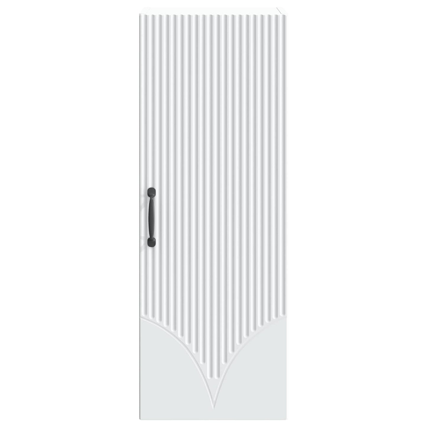 Vegghengt skap Hvit 33 x 34,5 x 90 cm Konstruert tre