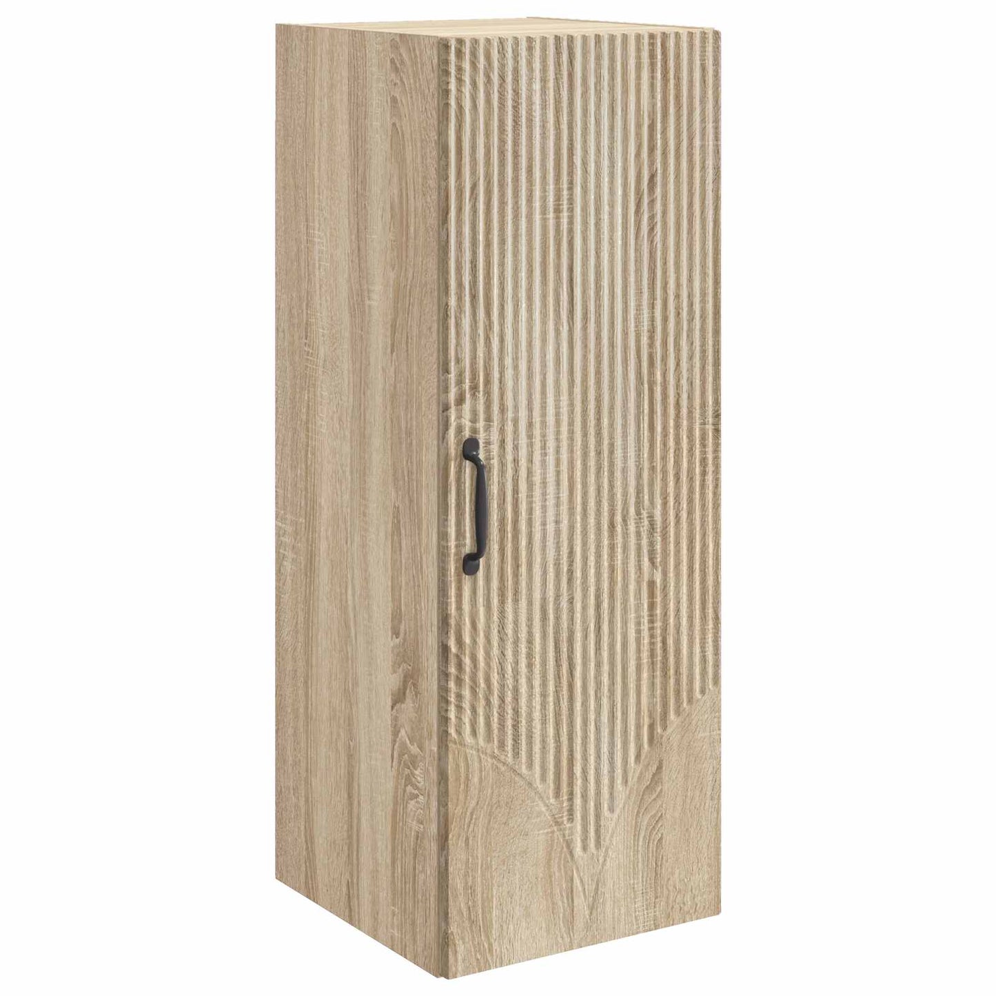 Vegghengt skap Sonoma eik 33 x 34,5 x 90 cm Konstruert tre