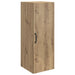 Vegghengt skap 33 x 34,5 x 90 cm Konstruert tre Artisan eik