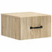 Vegghengt Nattbord Sonoma eik 34,5 x 33 x 20 cm Konstruert tre