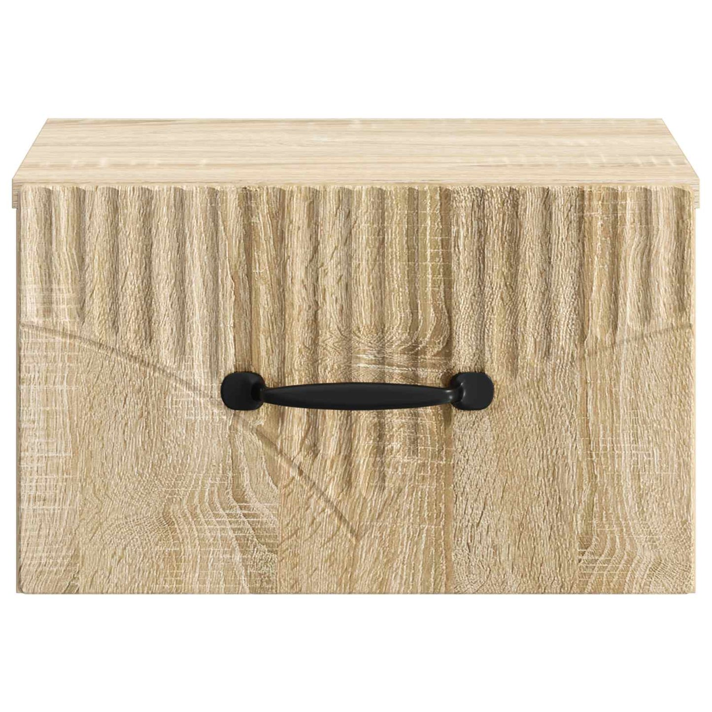Vegghengt Nattbord Sonoma eik 34,5 x 33 x 20 cm Konstruert tre
