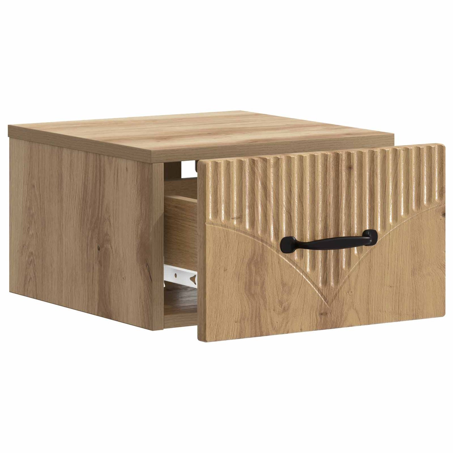Vegghengt Nattbord 2 stk. Artisan eik 34,5 x 33 x 20 cm