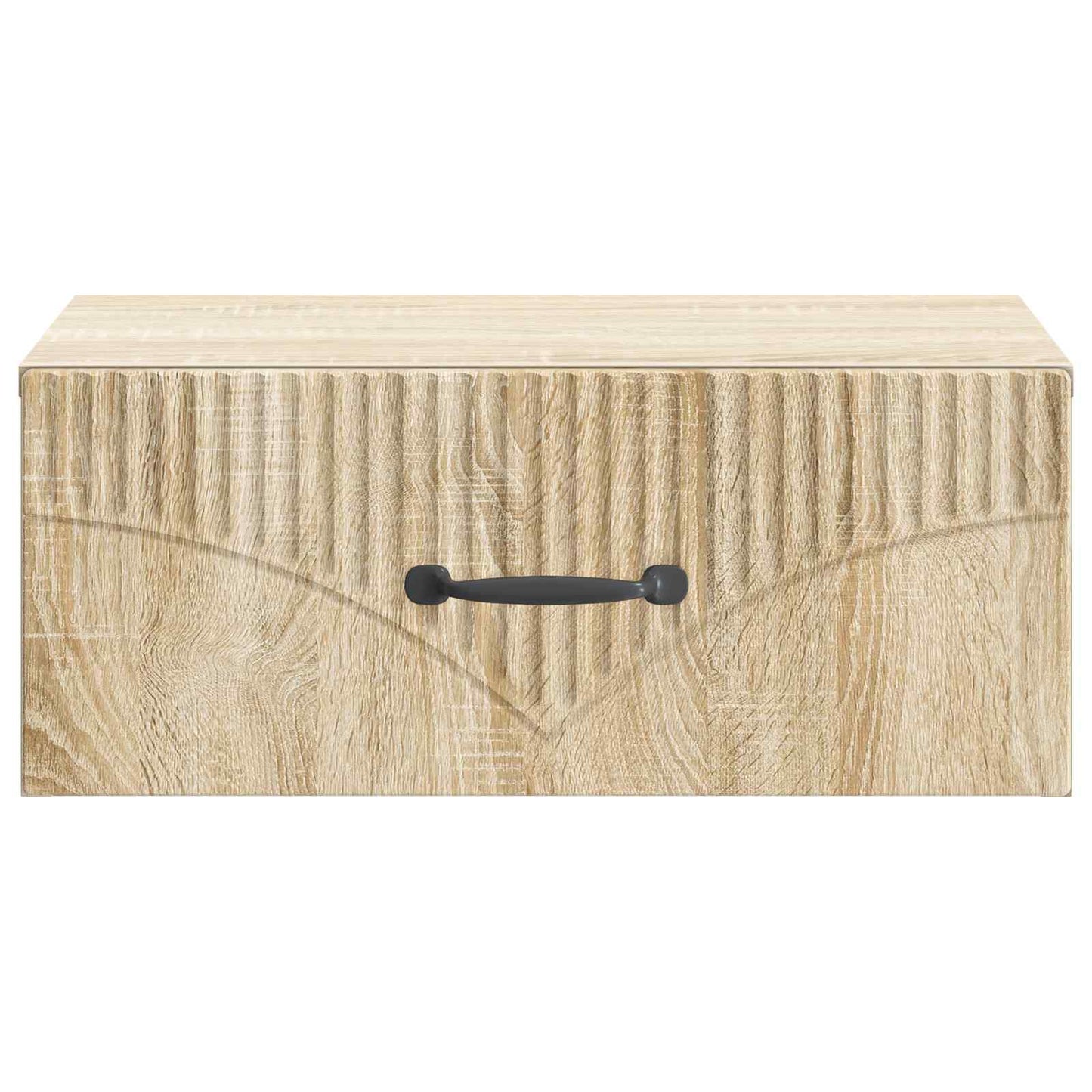 Vegghengt Nattbord Sonoma eik 49 x 34,5 x 20 cm Konstruert tre