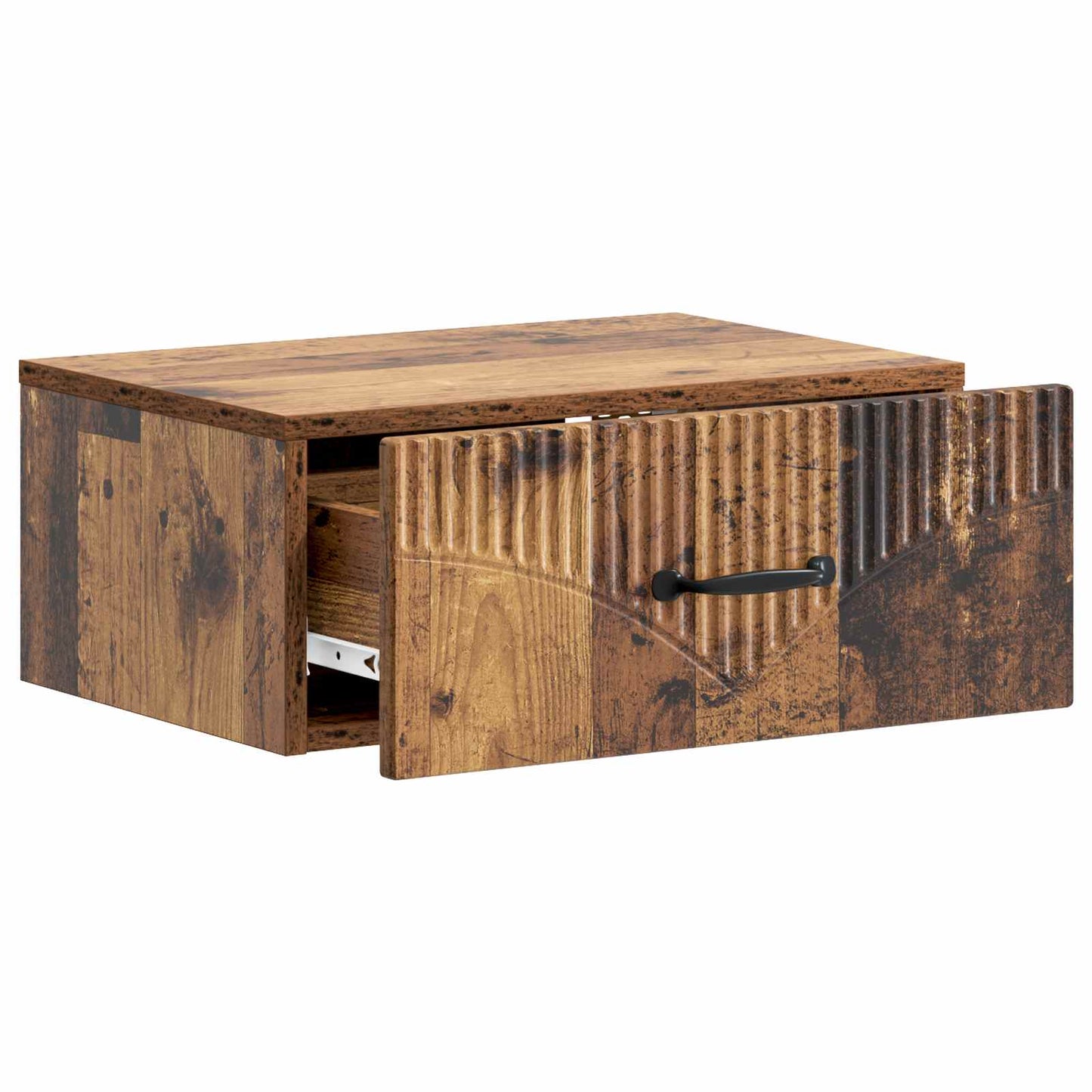 Vegghengt Nattbord Gammelt tre 49 x 34,5 x 20 cm Konstruert tre