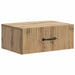 Vegghengt Nattbord Artisan eik 49 x 34,5 x 20 cm Konstruert tre