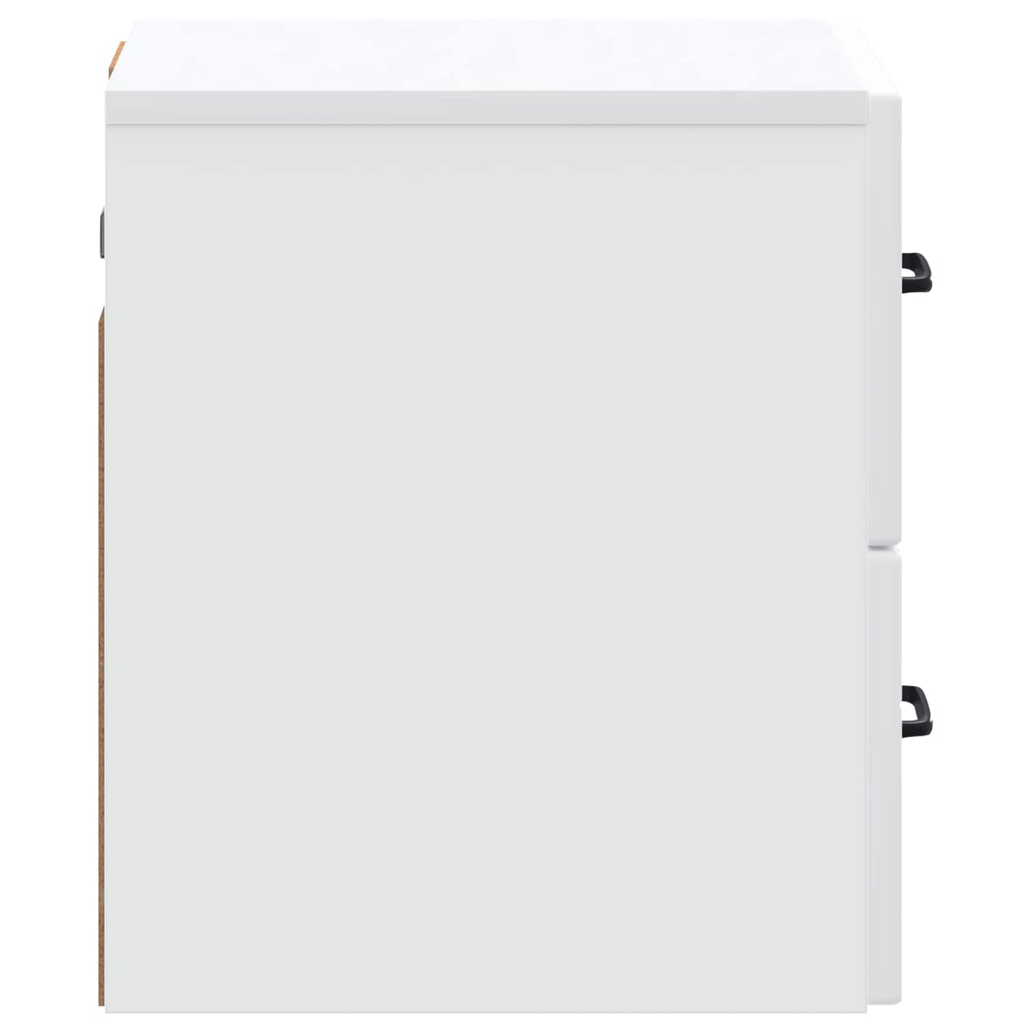Vegghengt Nattbord Hvit 34,5 x 33 x 40 cm Konstruert tre