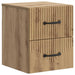 Vegghengt Nattbord Artisan eik 34,5 x 33 x 40 cm Konstruert tre