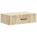 Vegghengt Sidebord Sonoma eik 59 x 34,5 x 17 cm Konstruert tre