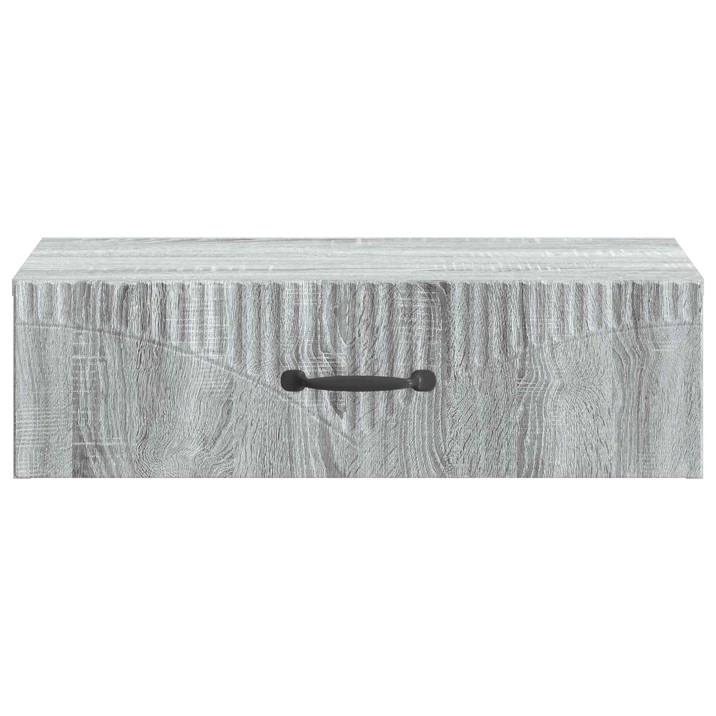 Vegghengt Sidebord Grå sonoma 59 x 34,5 x 17 cm Konstruert tre