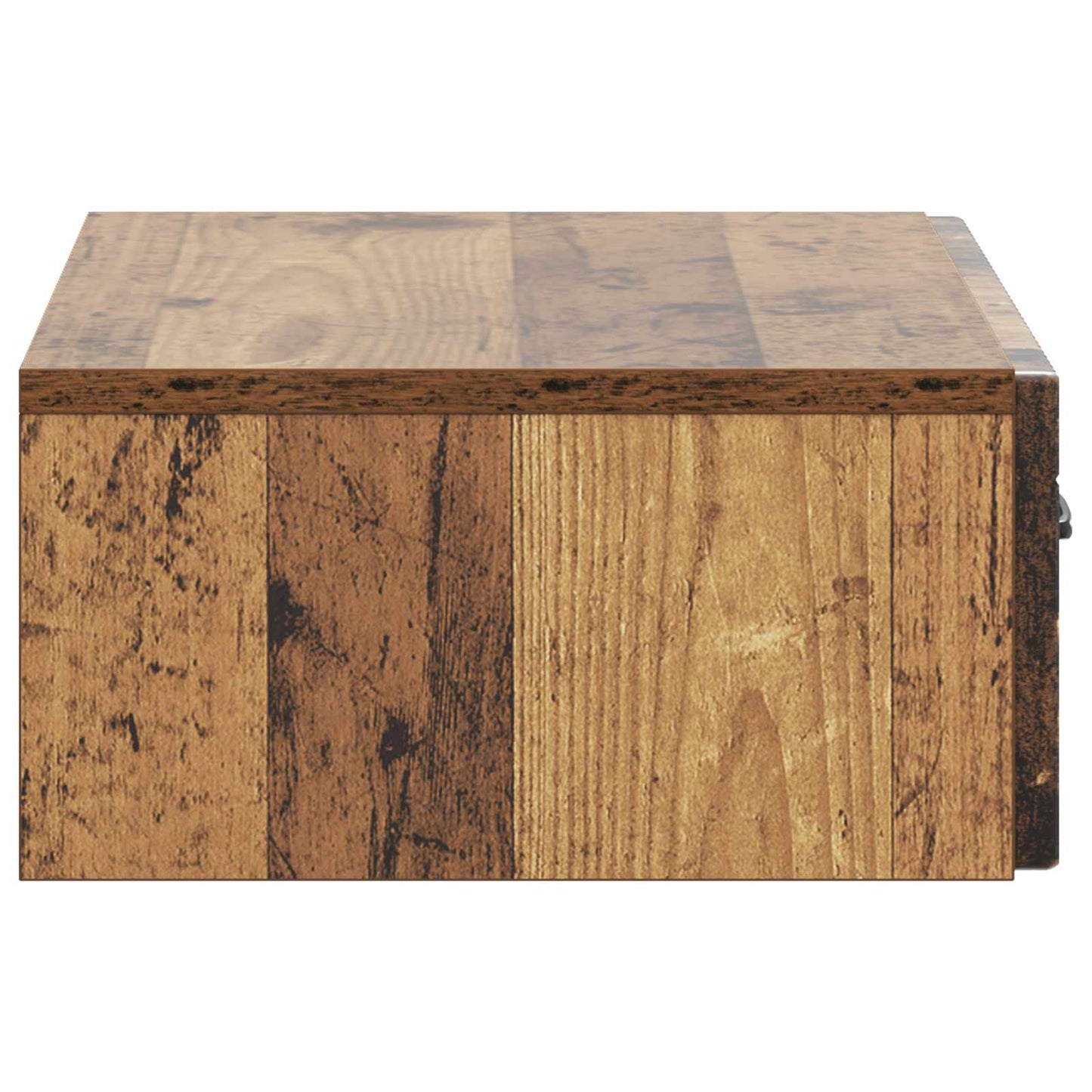 Vegghengt Sidebord Gammelt tre 59 x 34,5 x 17 cm Konstruert tre