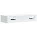 Vegghengt Sidebord Hvit 87,5 x 34,5 x 17 cm Konstruert tre
