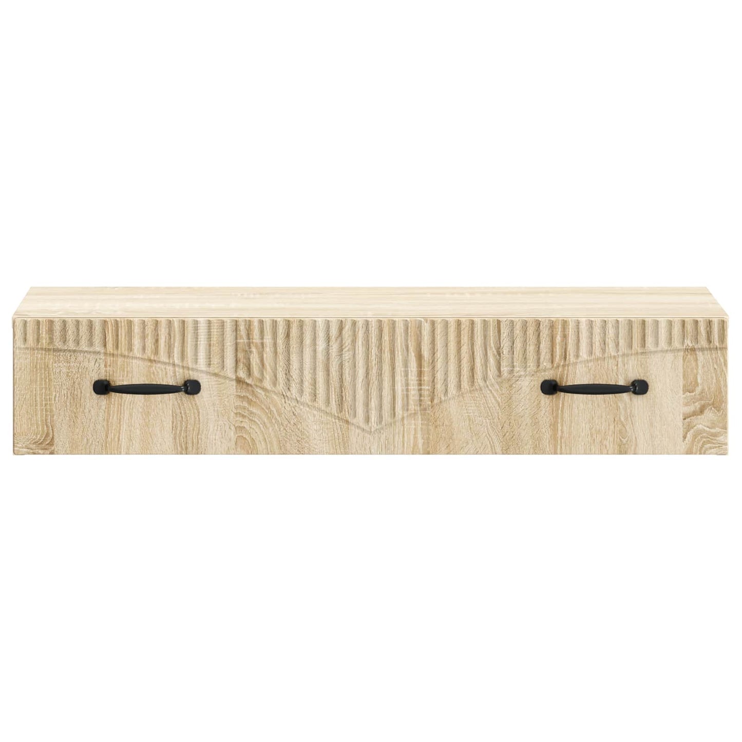 Vegghengt Sidebord Sonoma eik 87,5 x 34,5 x 17 cm
