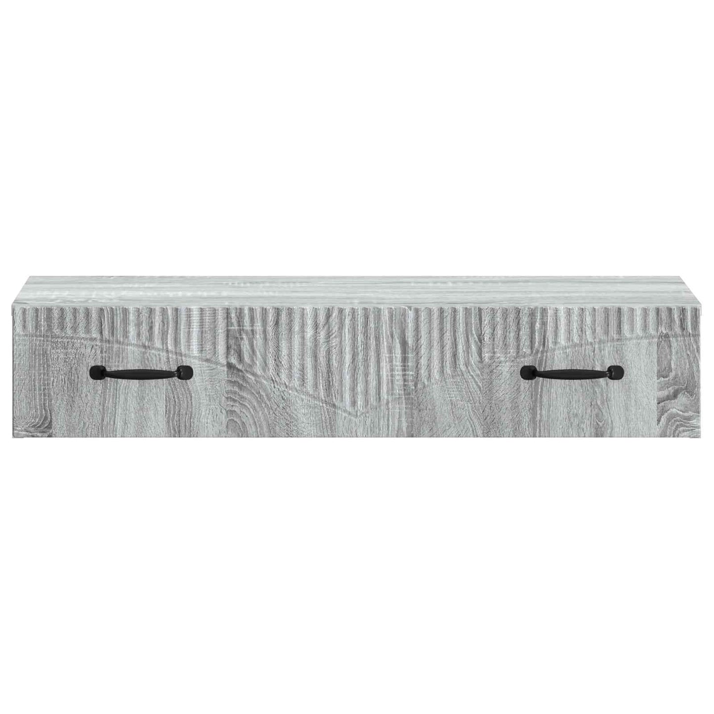 Vegghengt Sidebord Grå sonoma 87,5 x 34,5 x 17 cm