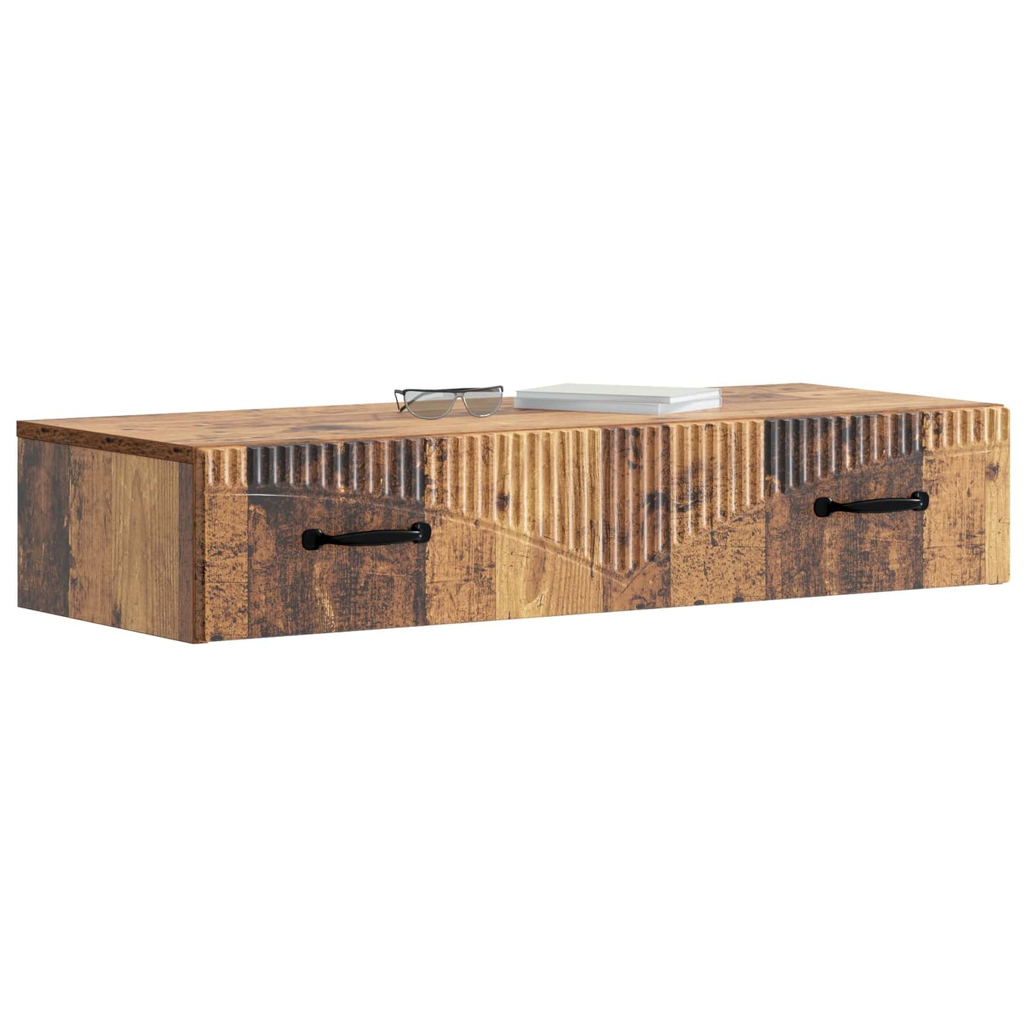 Vegghengt Sidebord Gammelt tre 87,5 x 34,5 x 17 cm